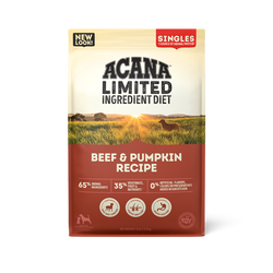 Acana Adult Beef and Pumpkin Singles Limited Ingredient Diet Dog Food