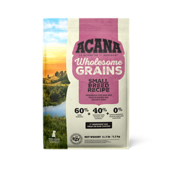 Acana Adult Wholesome Grains Small Breed Dog Food (4lb)