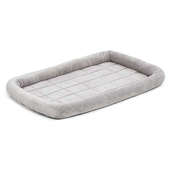 36in Midwest Diamond Stitch Bed Gray