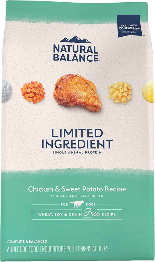 Natural Balance Limited Ingredient Chicken & Sweet Potato Dry Dog Food