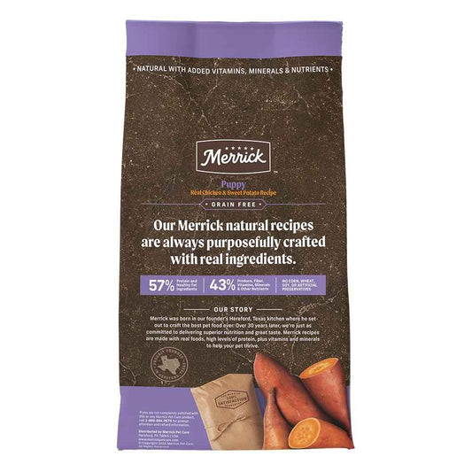 Merrick Grain Free Puppy Chicken and Sweet Potato Dog Dry Food