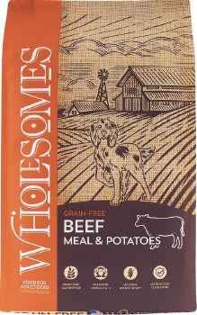 Wholesomes Beef Meal and Potato Dog Food (35lb)