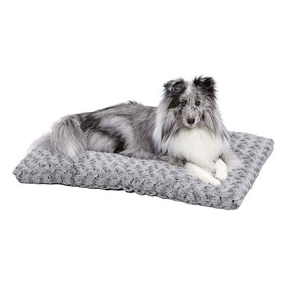 Midwest Ombre Swirl Pet Bed Gray 29x21 Fits 30"Crate