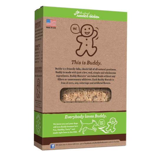 Buddy Biscuits Crunchy Teeny Chicken Dog Treats (8oz)