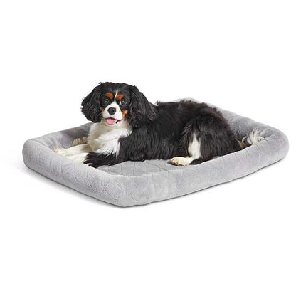30in Midwest Diamond Stitch Bed Gray