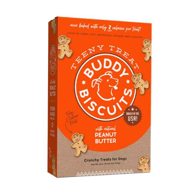Buddy Biscuits Crunchy Teeny Treats Peanut Butter (8oz)