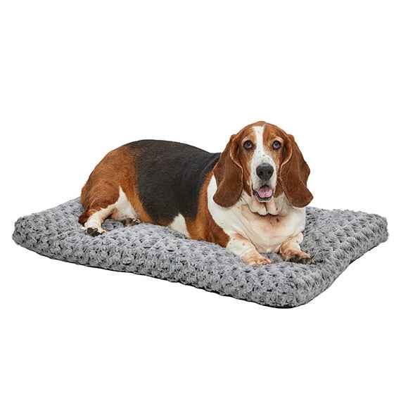 Midwest Ombre Swirl Pet Bed Gray 35x23 Fits 36"Crate