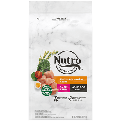 Nutro Natural Choice Small Breed Chicken & Brown Rice Dry Dog Food (5lb)