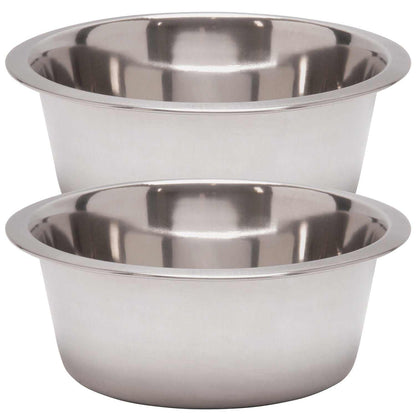 Jeffers standard stainless steel pet bowls durable and hygienic