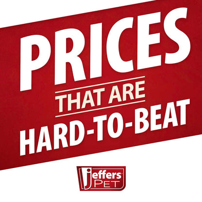 Jeffers standard stainless steel pet food and water bowls