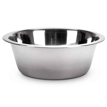 Jeffers Durable Stainless Steel Pet Bowls for Food and Water