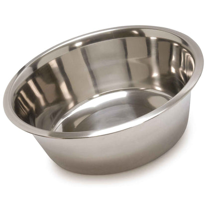 Jeffers Durable Stainless Steel Pet Bowls for Food and Water