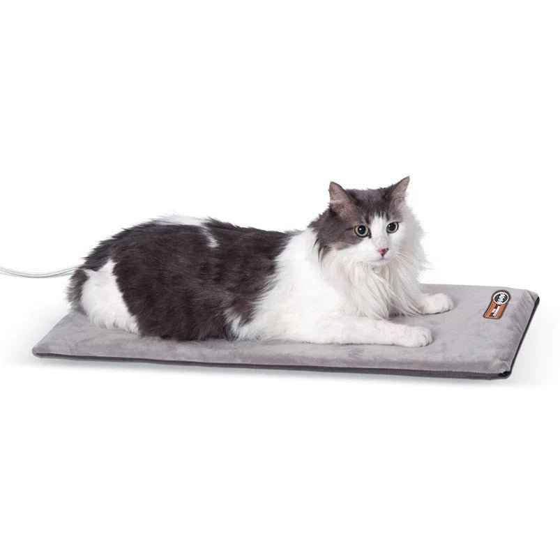 K&H Thermo-Kitty Heated Cat Bed – Energy-Efficient, MET Certified Indoor Cat Warming Mat