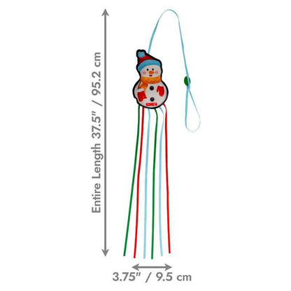 KONG Holiday Snowman Teaser Catnip Cat Toy