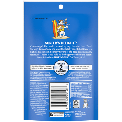 Temptations Mixups Surfers Delight Cat Treat
