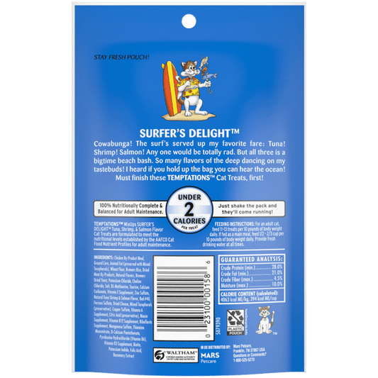 Temptations Mixups Surfers Delight Cat Treat