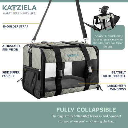 Comfortable Pet Carrier: Elevate Your Pet's Travel Experience - Creature Comforts