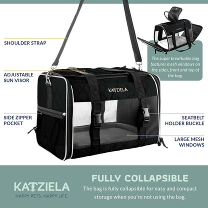 Comfortable Pet Carrier: Elevate Your Pet's Travel Experience - Creature Comforts