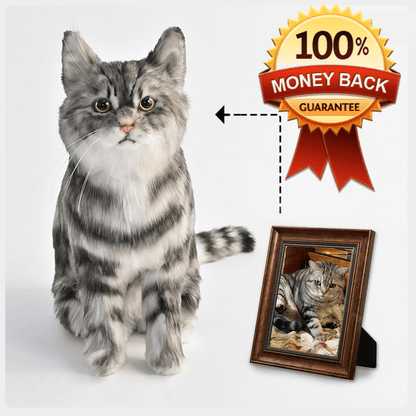 Custom Pet Plush Keepsake - Cherish Memories with a Personalized Touch - Creature Comforts