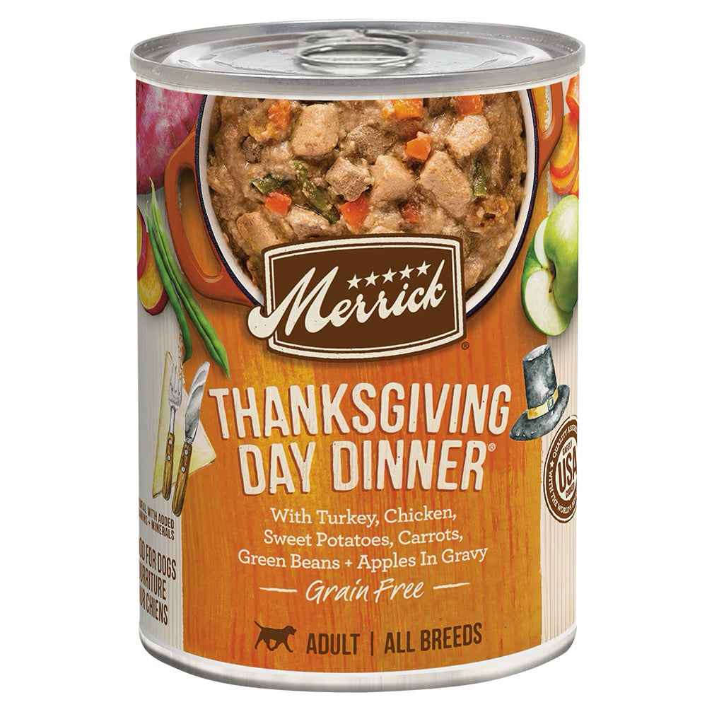 Merrick Wet Dog Grain Free Thanksgiving Dinner 12.7oz