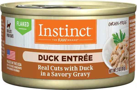 Instinct Flaked Duck Wet Cat Food (3oz)