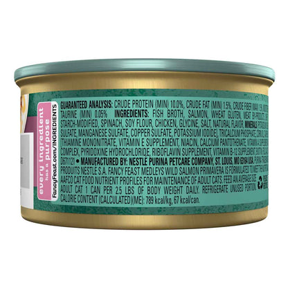 Fancy Feast Medleys Salmon Primavera Wet Cat Food (3oz)